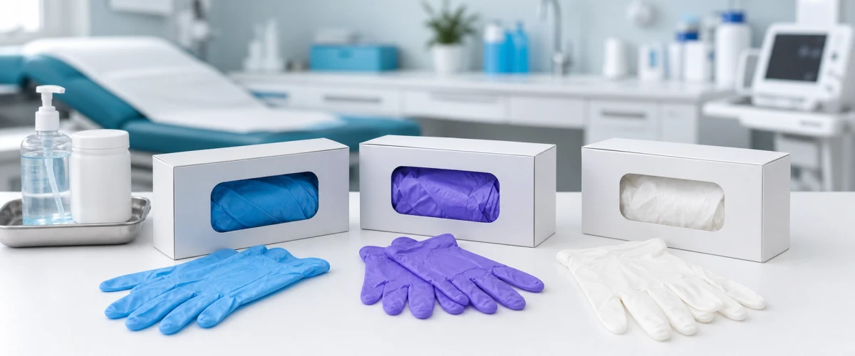 Choosing the Right Examination Gloves for Daily Use blog banner for UK medical procurement guidance