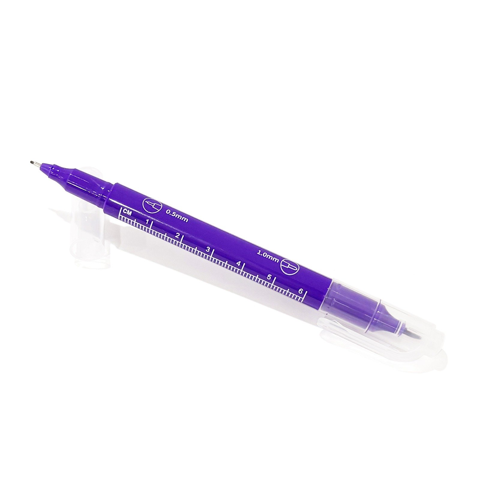 Dual Tip Surgical Skin Marker with Ruler Dual Tip Surgical Skin Marker with Ruler medical supply product image for UK healthcare use
